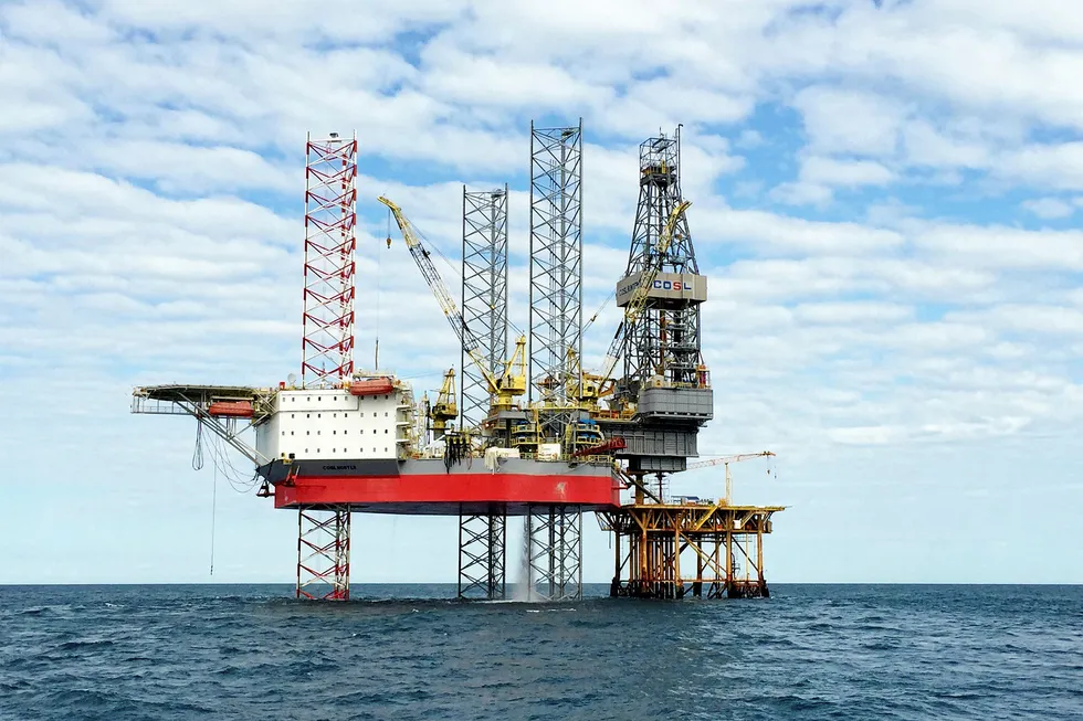 COSL Hunter: Ororo drilling rig