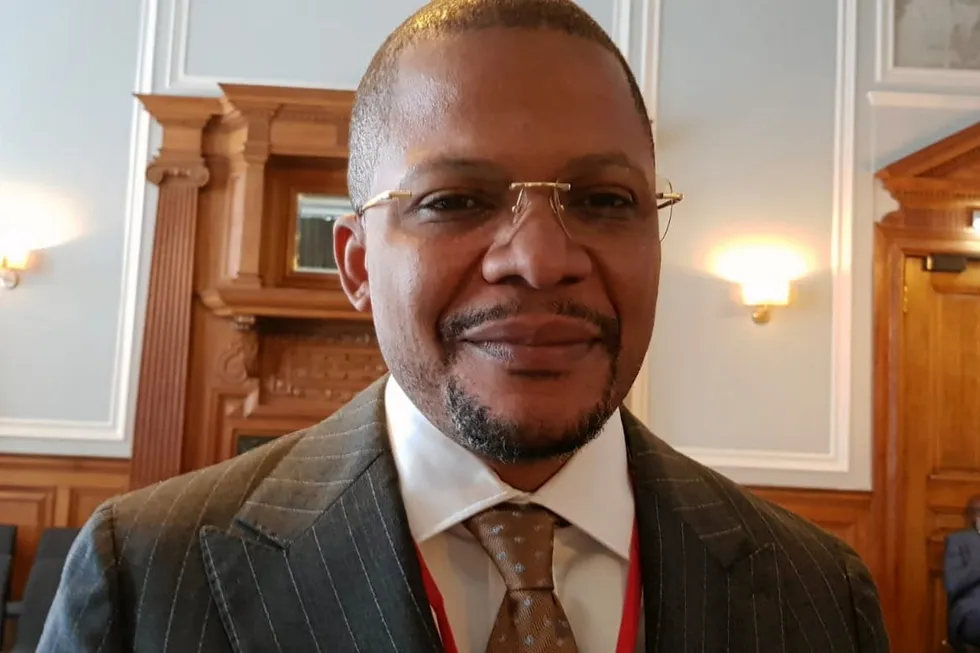 Pipeline talks: Didier Budimbu, Minister of Hydrocarbons for the Democratic Republic of Congo.