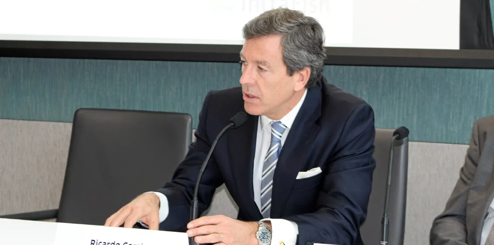 Camanchaca CEO Ricardo Garcia is forging ahead after a turbulent 2021.