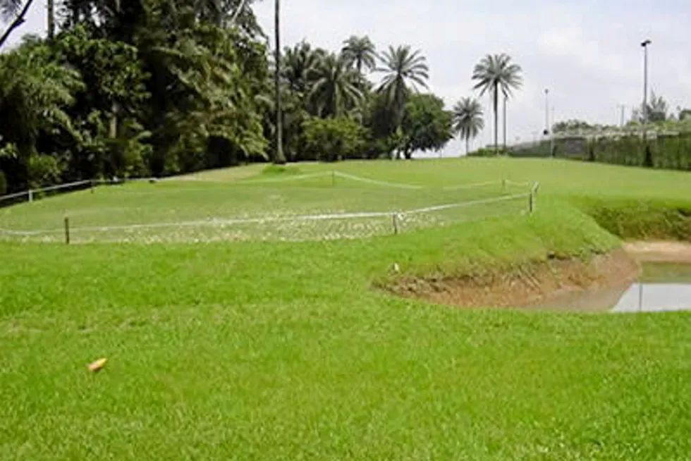 Greens fees: Ogunu golf course and resort in Warri, Nigeria