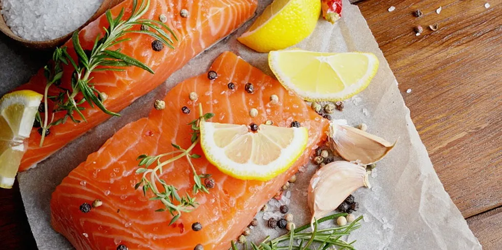 AquaBounty's salmon was set to be sold to consumers this month, but the company has missed that deadline.