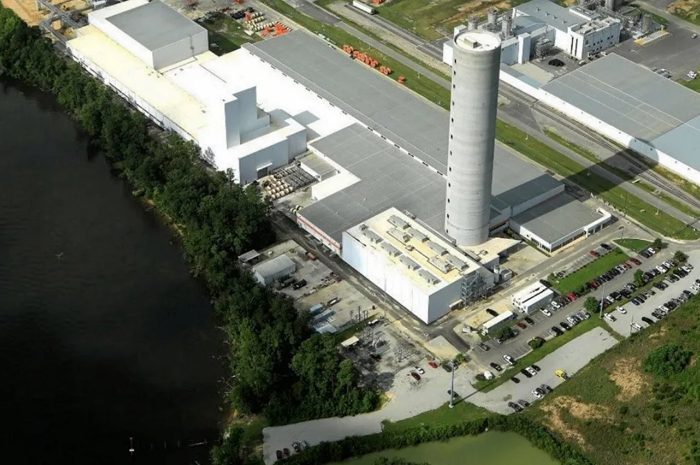 Nexans. high voltage subsea cable plant in Charleston, South Carolina, US.