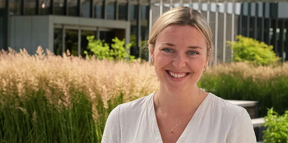 Christina Ianssen, Aker BioMarine Manager of Sustainability and Public Affairs.