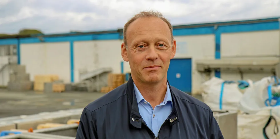 Webjorn Barstad, CEO of Leroy's whitefish subsidiary Havfisk.