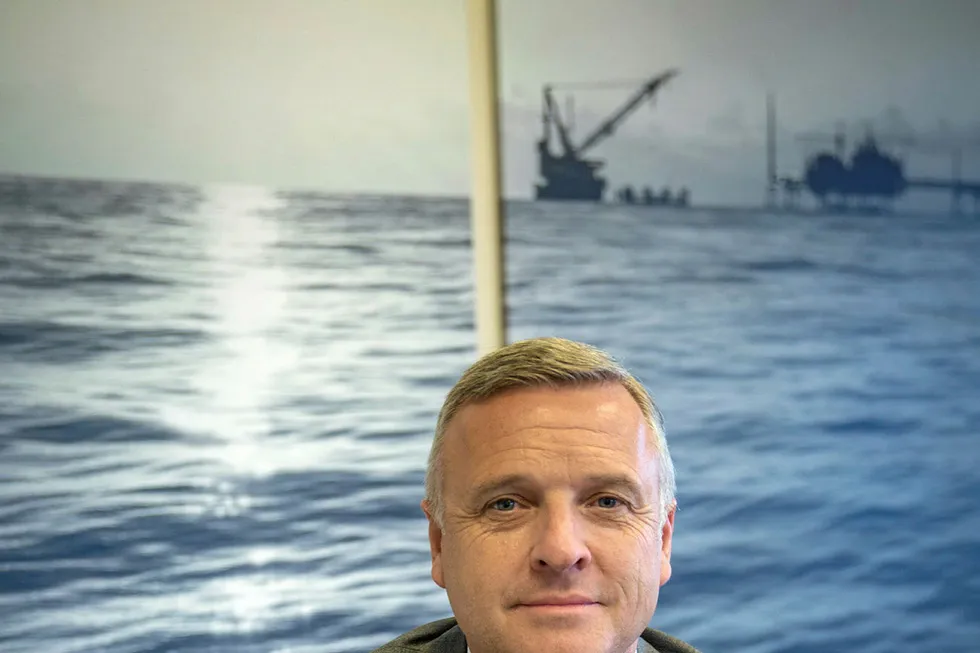 Effort: McDermott chief executive David Dickson