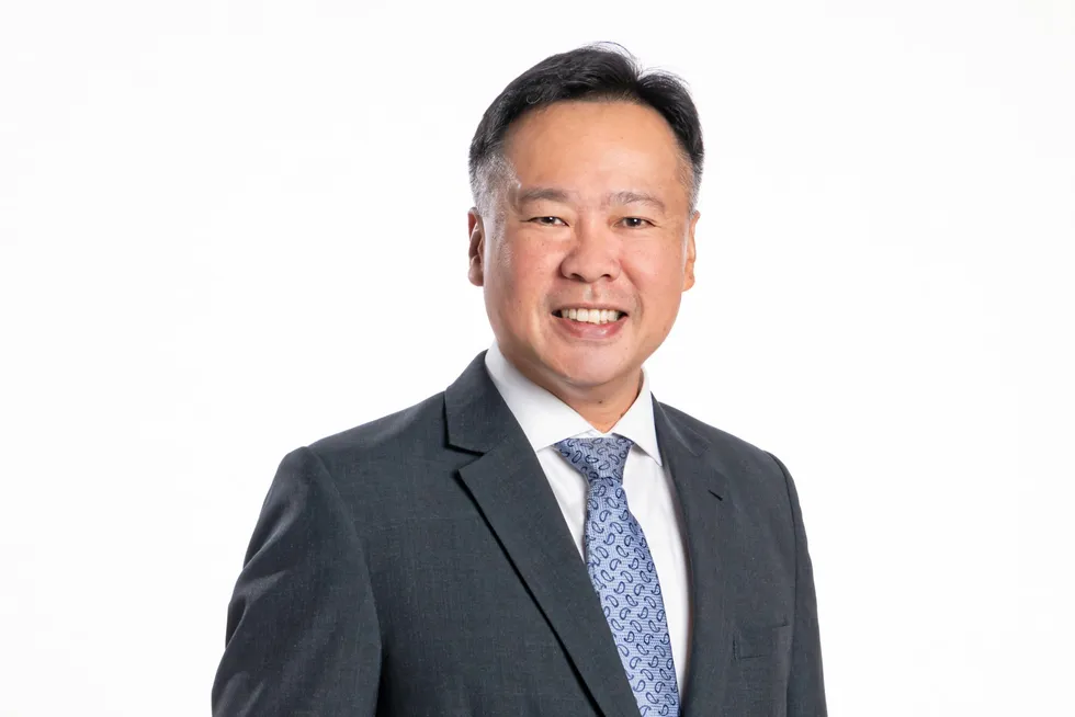Seatrium chief executive, Chris Ong.