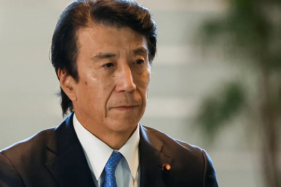 Green transformation: Japan’s Economy, Trade and Industry Minister Ken Saito.