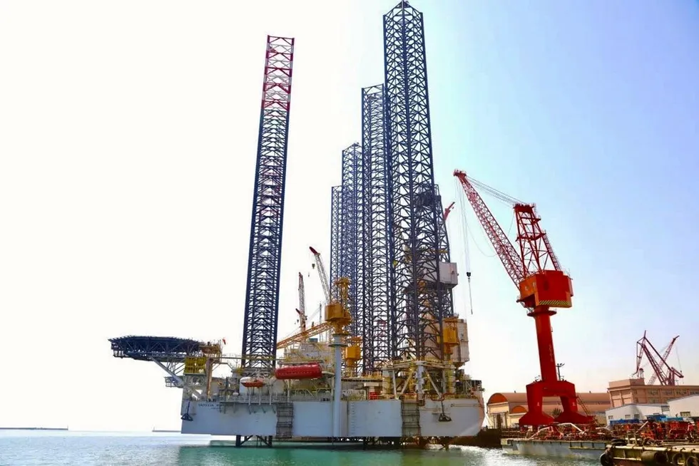 Delivered: the SinoOcean Prosperous will work offshore China