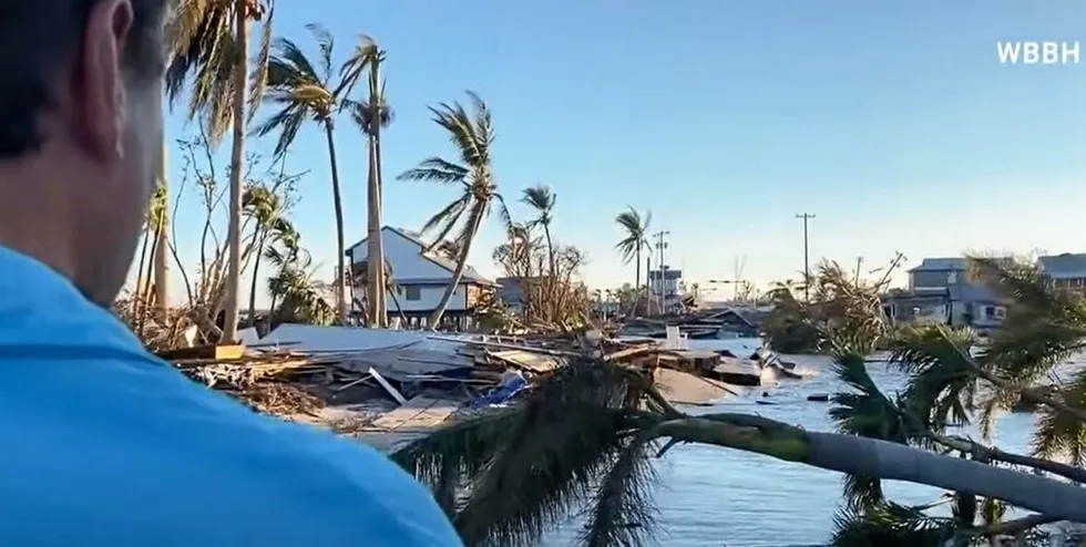 Hurricane Ian took a devastating toll on Pine Island, Florida, but shrimp producer American Mariculture escaped severe damage.