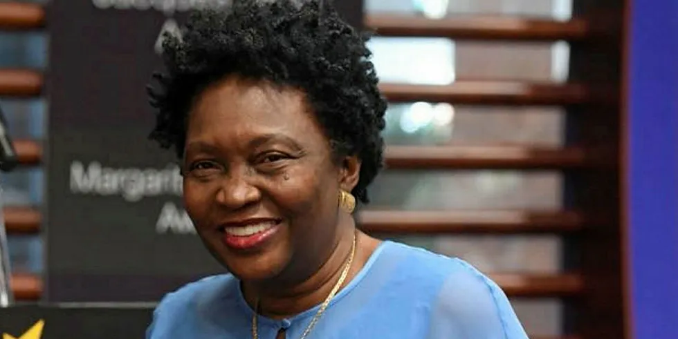 Victoria de Barros Neto, Angola's ex-Fisheries Minister.