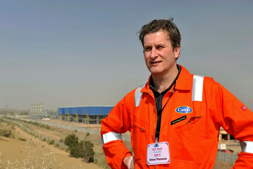 Assessment: Cairn Energy chief executive Simon Thomson