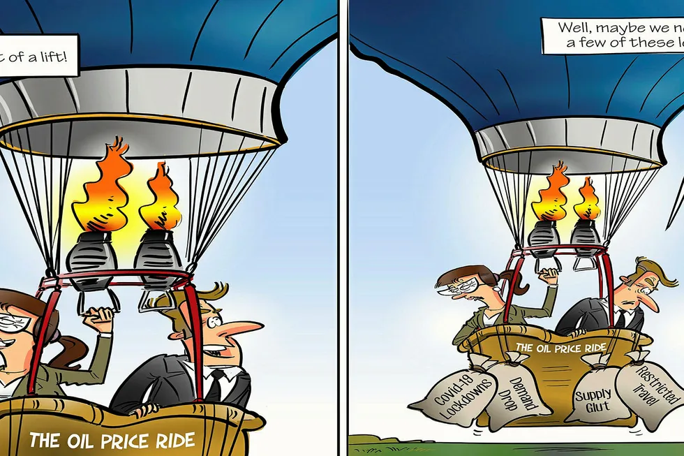 Up, up and ... awry? Crude prices were given a lift this week as lockdown measures began to ease in some countries, but significant headwinds mean oil and gas players are not likely to get too inflated, yet