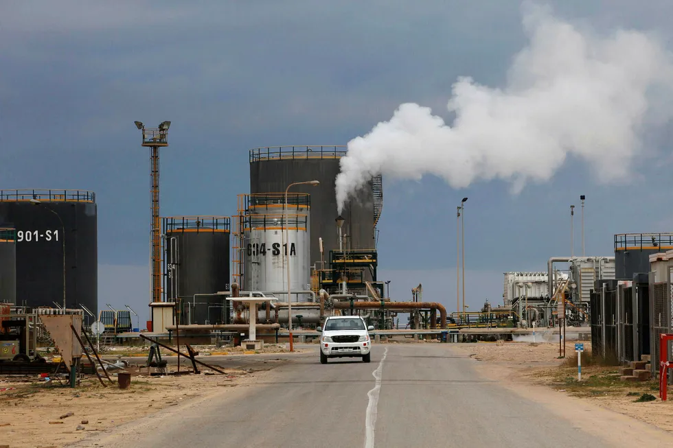 Sharara shut-in: affects Libyan flows