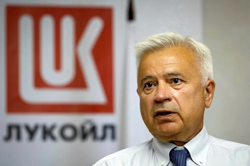 Lukoil chief executive: Vagit Alekperov
