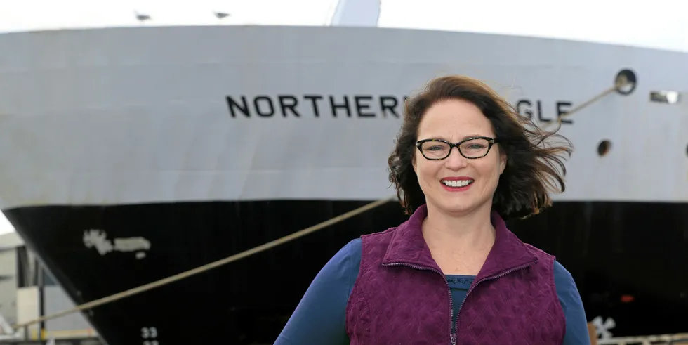 American Seafoods CEO Mikel Durham will lead the company through a search for new investors.