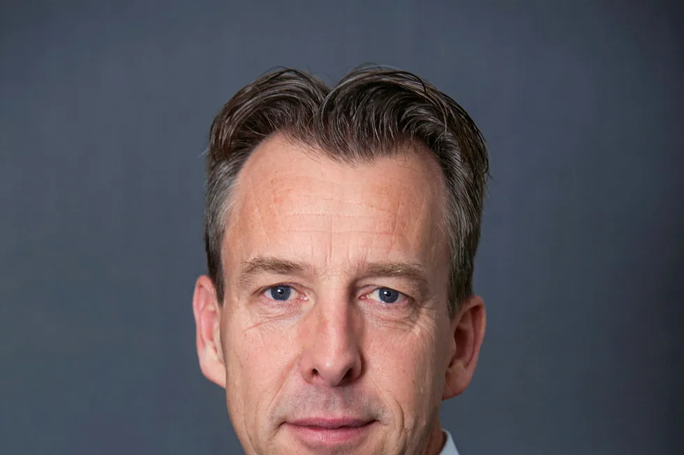 In the red: BW Offshore chief executive Marco Beenen