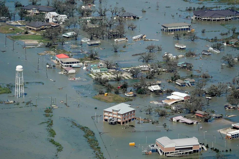 Destruction: Hurricane Laura