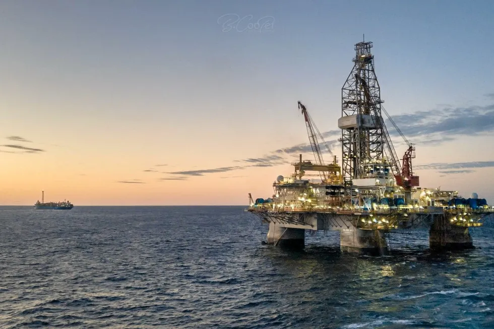 Drilling Down Under: the rig Valaris MS-1