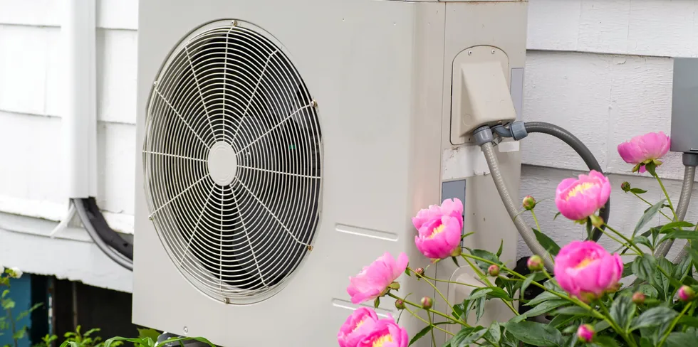 A heat pump unit.