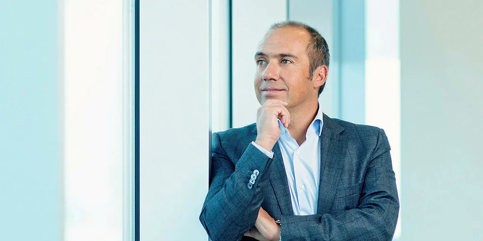 Photo by Morten Fauerby / Montgomery ApS ©2014 All rights reserved. . Danish feed giant BioMar CEO Carlos Diaz.