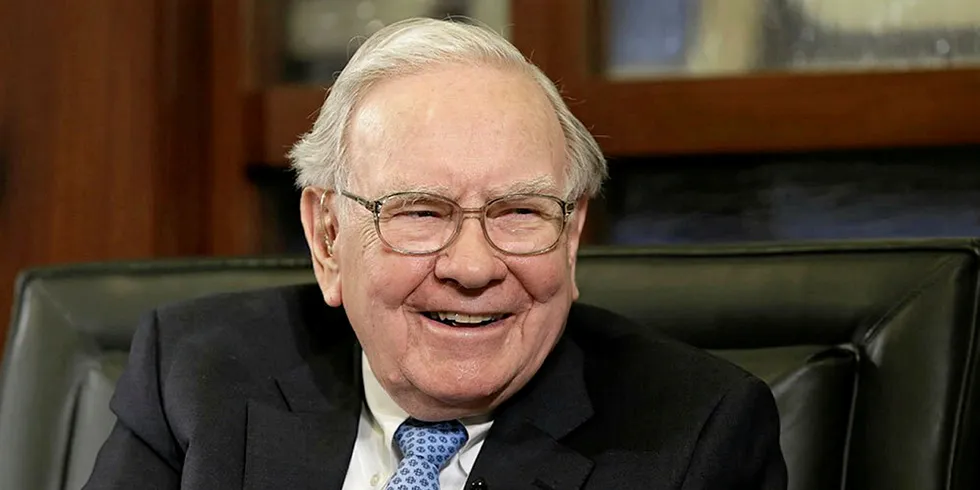 Warren Buffett. Pic: AP