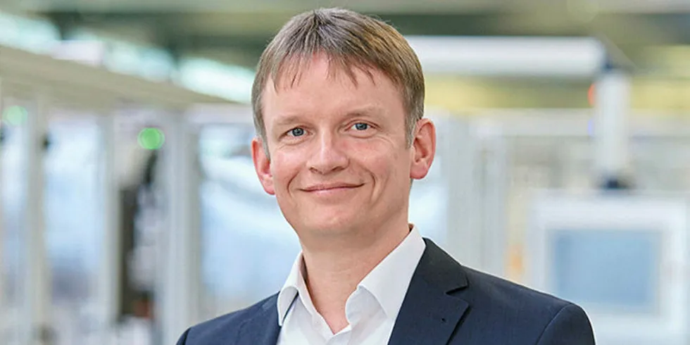 Meyer Burger CEO Gunter Erfurt