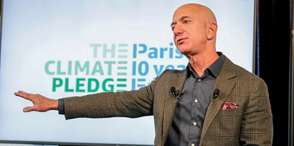 The foundation established by Amazon founder Jeff Bezos wants to boost seaweed production and protect mangrove areas. (Photo by Paul Morigi/Getty Images for Amazon)