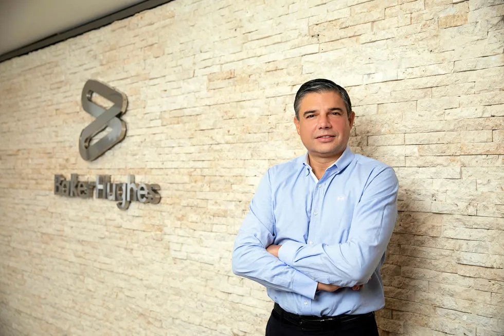 Modular LNG design: Baker Hughes chief executive Lorenzo Simonelli.