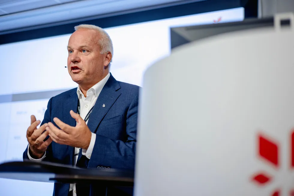 Equinor chief executive Anders Opedal