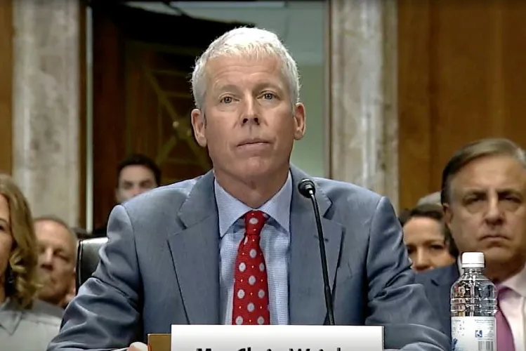 Would-be US energy secretary Chris Wright.