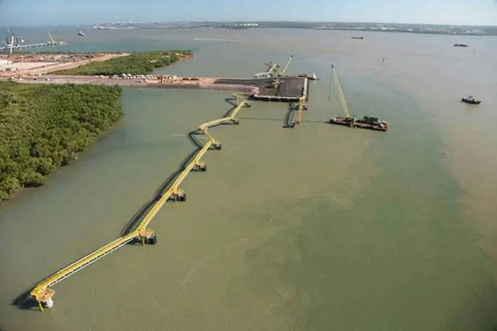 Ichthys site: Near Darwin, Australia