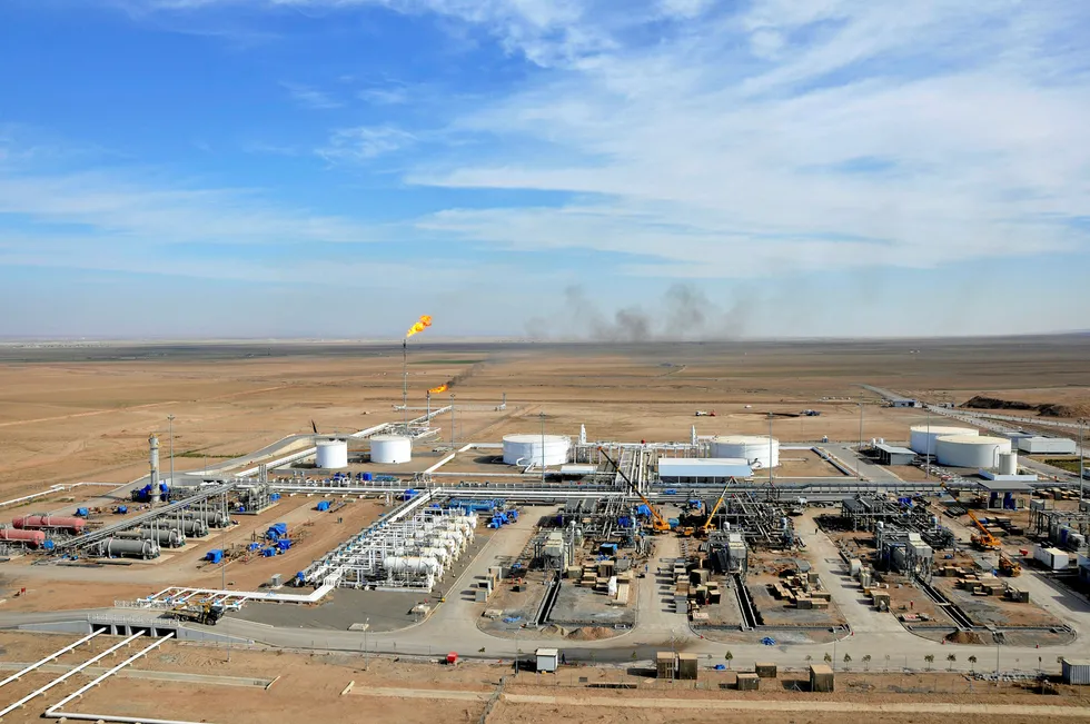 Cash squeeze: Baghdad is demanding that the Kurdistan Regional Government curtails output by 120,000 barrels per day