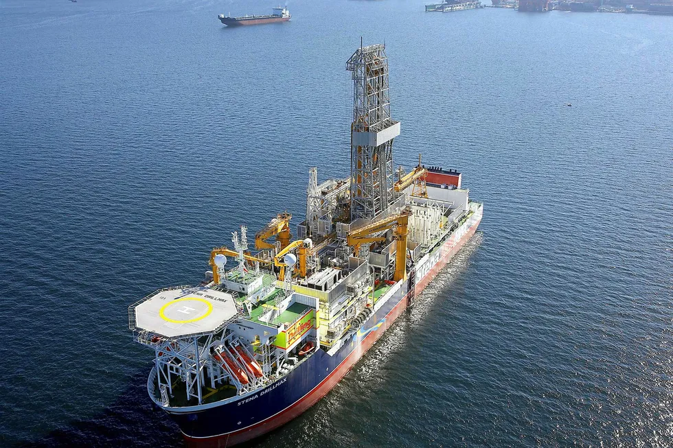 On call: the drillship Stena Drillmax
