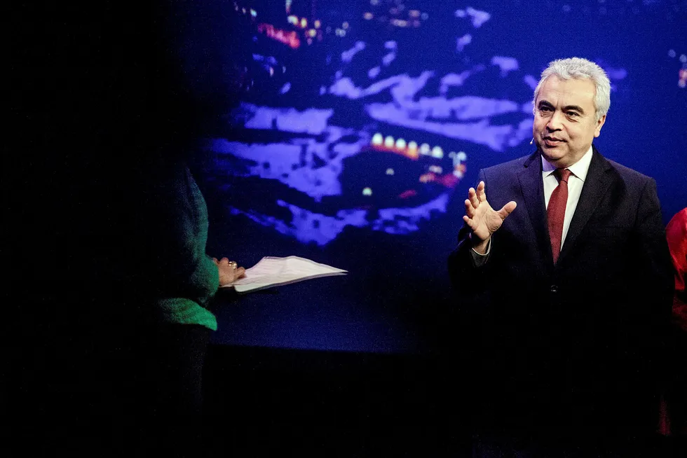Looking ahead: IEA executive director Fatih Birol