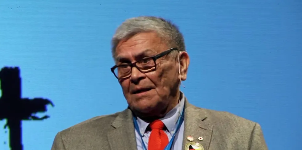 "We cannot continue to desecrate our natural surroundings at the behest of profit," said Robert Joseph, a Hereditary Chief of the Gwawaenuk First Nation.