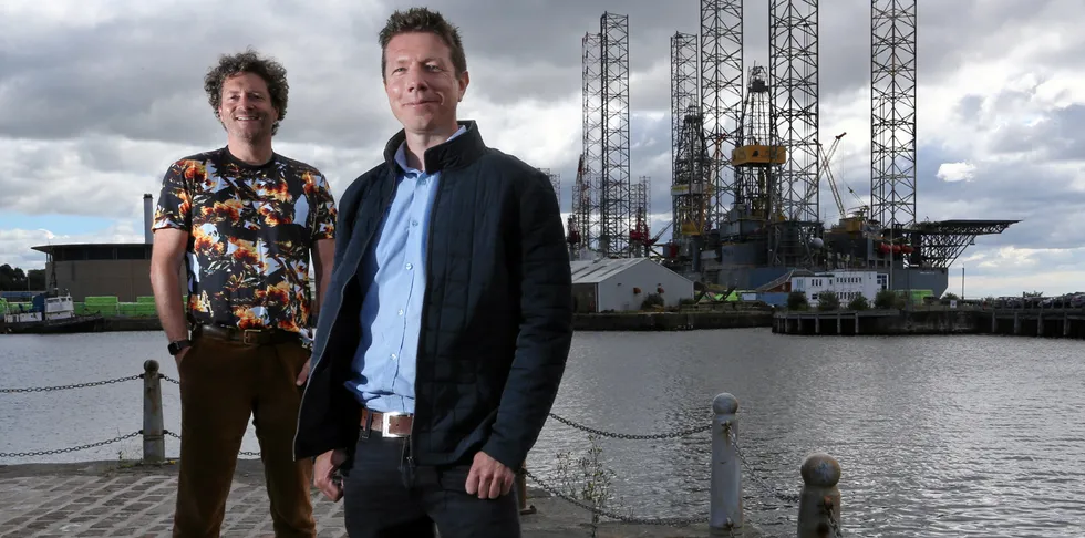 "Together we can tackle one of the world’s most pressing issues by providing sustainable and responsible protein for a growing world population," Ace Aquatec CEO Nathan Pyne-Carter (to the right) said following the investment.