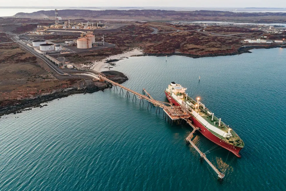 Woodside's Pluto LNG facility: which will host a new LNG train for the Scarborough development