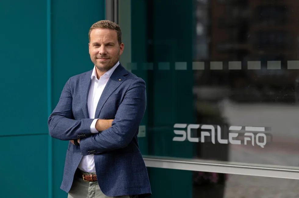 Audun Fjeldvaer will lead ScaleAQ from Monday.