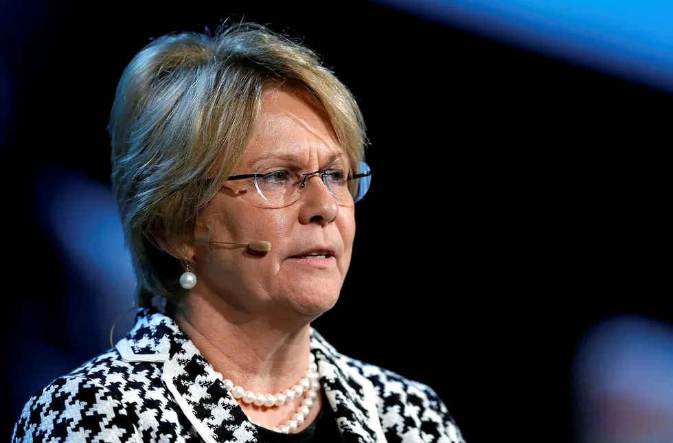 Vicki Hollub: chief executive officer of Occidental Petroleum