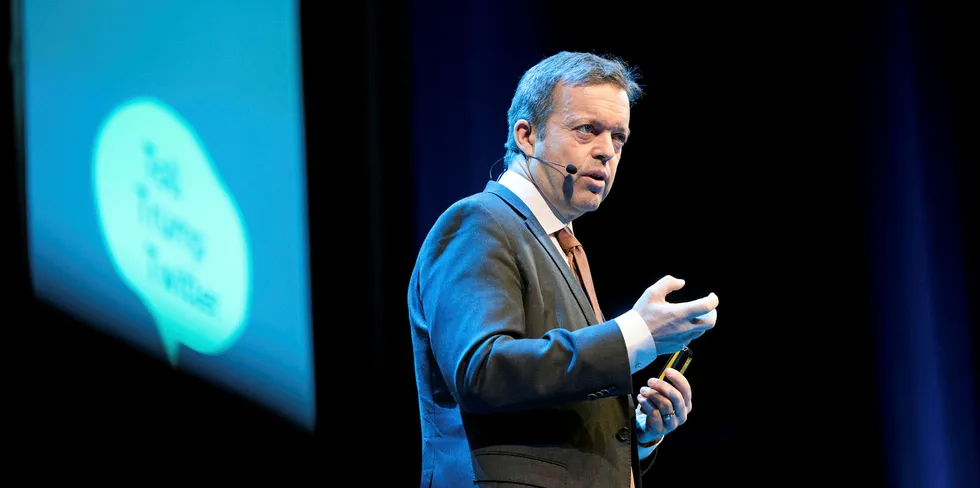 Mowi CEO Alf-Helge Aarskog.