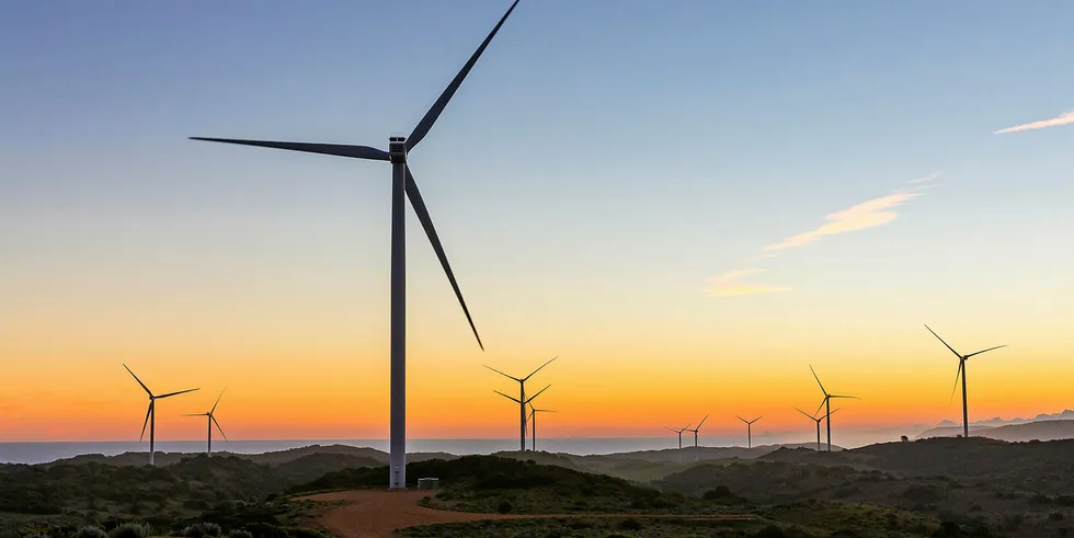 Nordex wind farm.