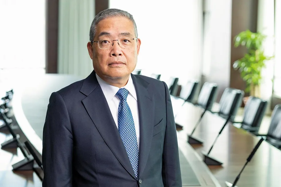 Katsuya Nakanishi, Mitsubishi Corp CEO.