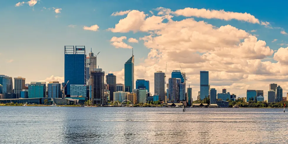 The wind farm would be south of Perth.