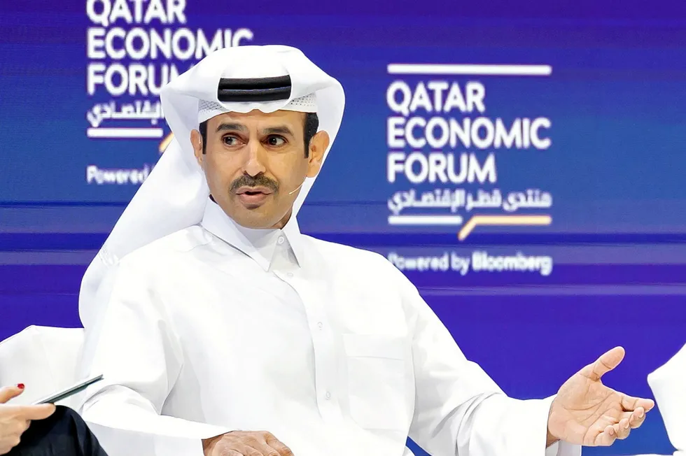 QatarEnergy chief executive, Saad Sherida Al Kaabi.