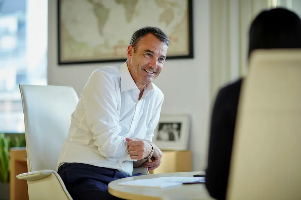 He's a believer: BP chief executive Bernard Looney talks of supermajor's belief in gas