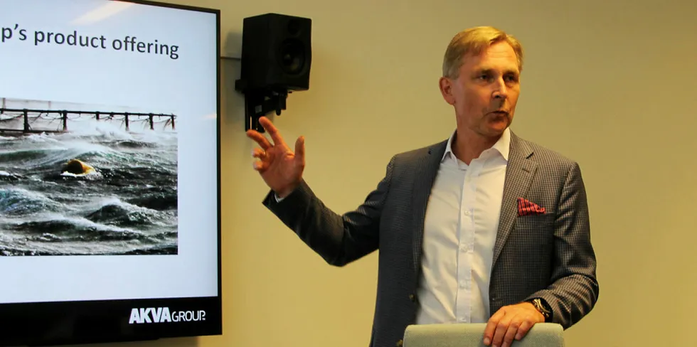 AKVA Group CEO, Hallvard Muri