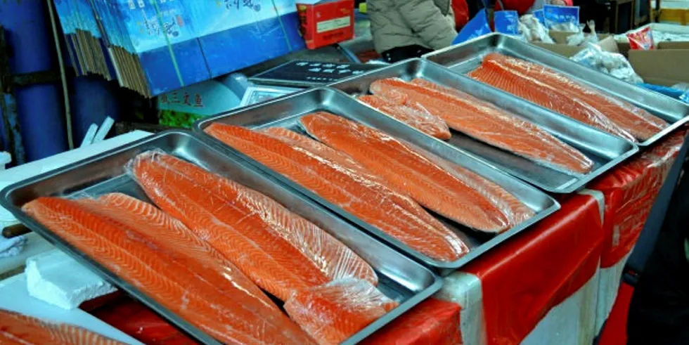Salmon fish counter.