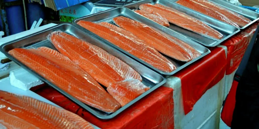 Salmon fish counter.