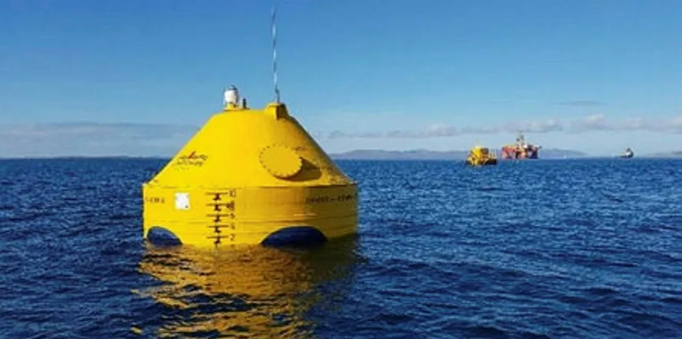 Wave power technology developer CorPower's device has been tested at EMEC in the Scottish Orkneys