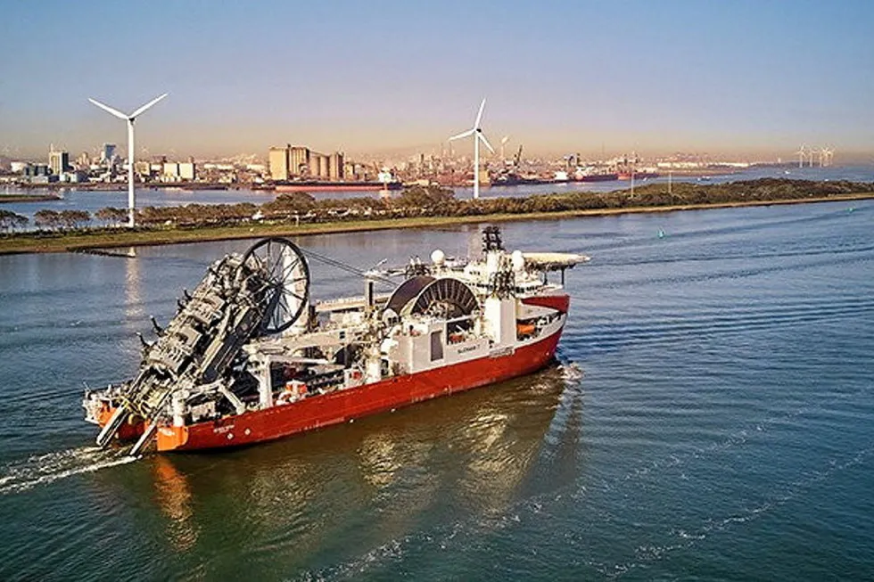 Sailing: Subsea 7's Seven Vega reel lay vessel